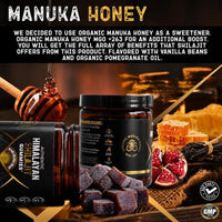 YiaknisUK Himalayan Shilajit & Manuka Honey Gummies Vanilla & Honey, 30 Gummies - image 3