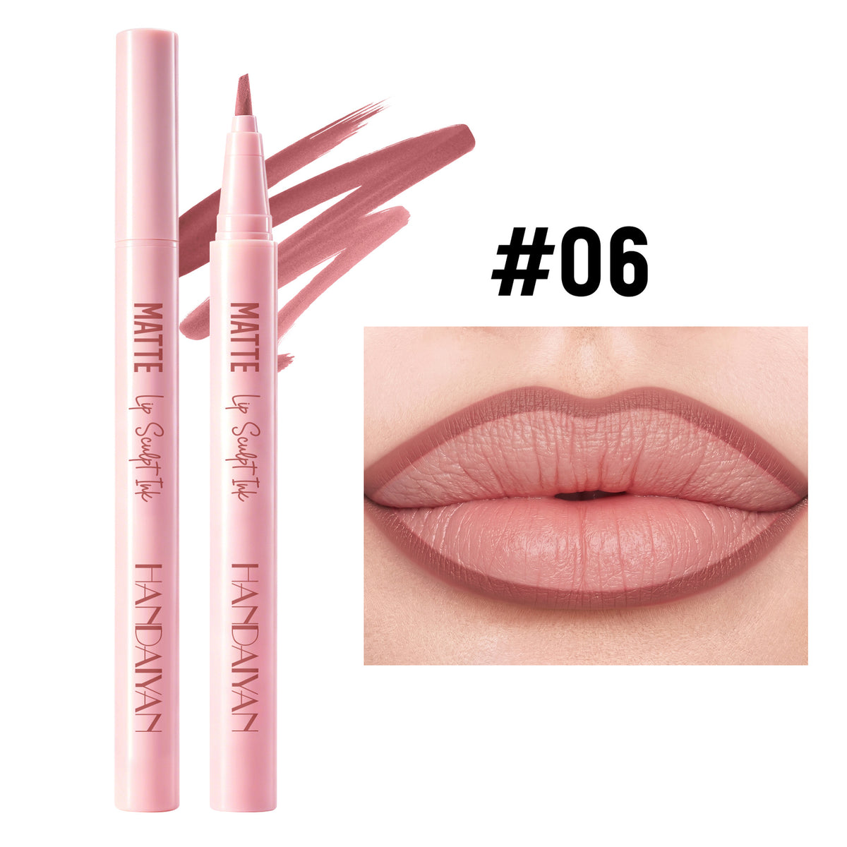YiaknisUK HANDAIYAN Matte Lip Sculpt Ink – Precision Lip Liner, 0.55ml, 0.55ml - image 11