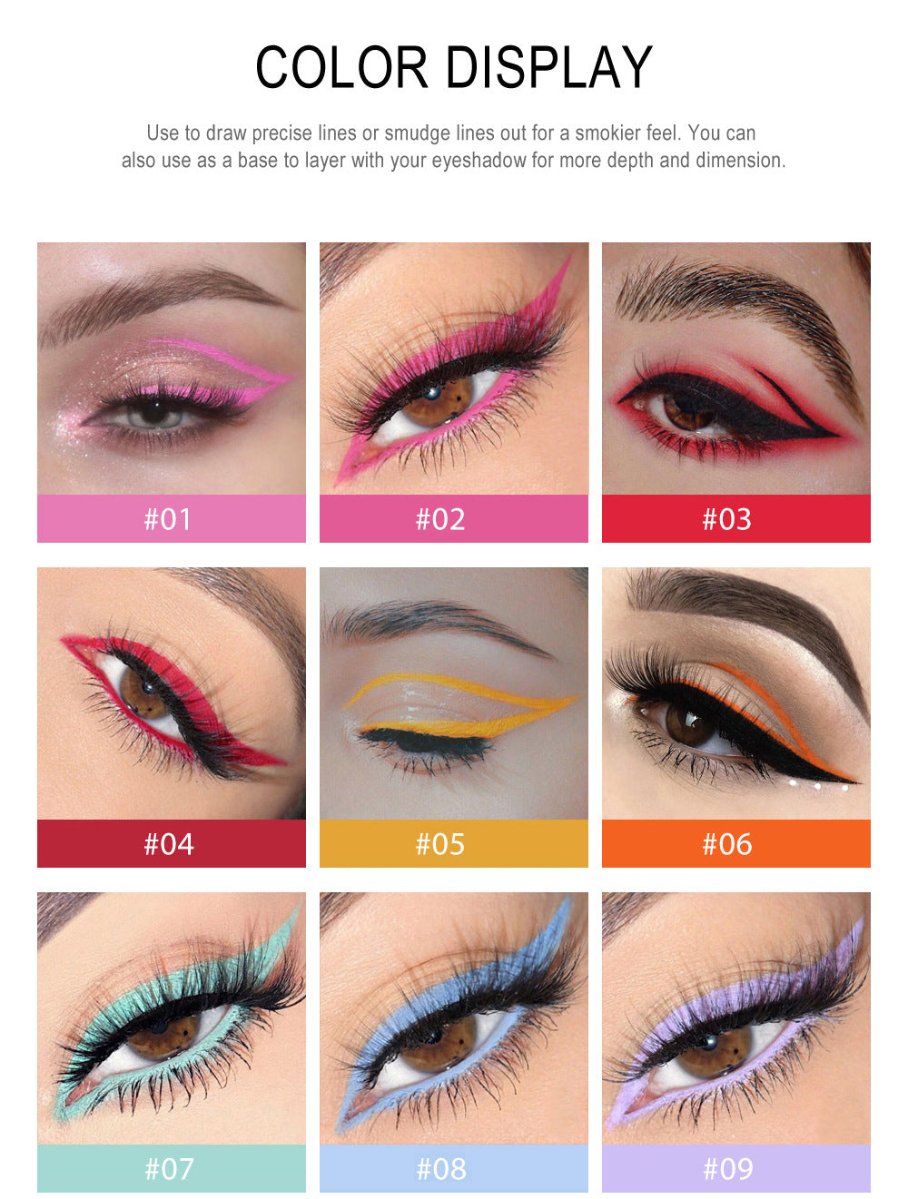 YiaknisUK HANDAIYAN Waterproof Colour Gel Eyeliner Set – 20 Pencils - image 4
