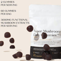 YiaknisUK Super Mushroom Daily Gummies – 60 Gummies, 30-Day Supply - image 1