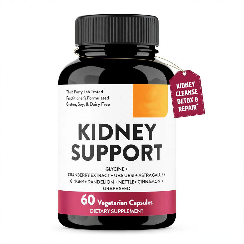 Kidney Support Herbal Complex – 60 Vegetarian Capsules