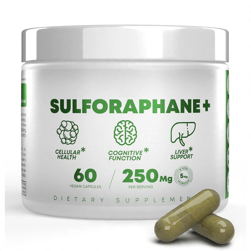 Sulforaphane + Broccoli Seed Extract – 60 Vegan Capsules